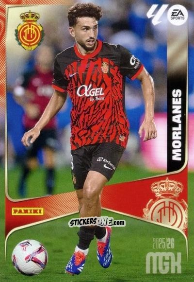 Figurina Morlanes - Laliga 2025-2026. Megacracks n. 248 - Panini