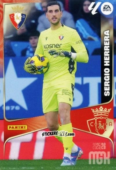 Cromo Sergio Herrera - Laliga 2025-2026. Megacracks n. 254 - Panini