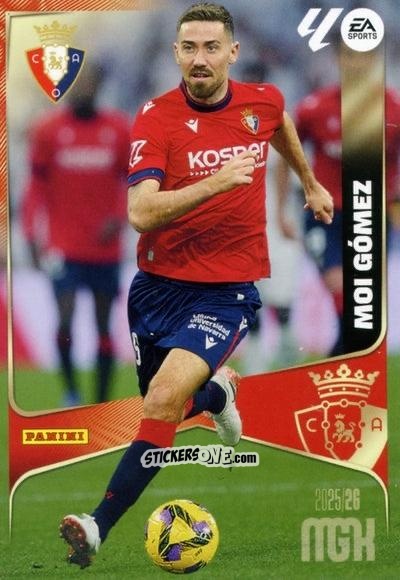 Cromo Moi Gómez - Laliga 2025-2026. Megacracks n. 266 - Panini