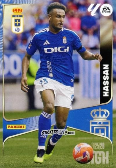 Figurina Hassan - Laliga 2025-2026. Megacracks n. 285 - Panini