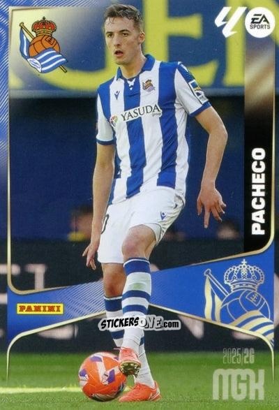Cromo Pacheco - Laliga 2025-2026. Megacracks n. 314 - Panini