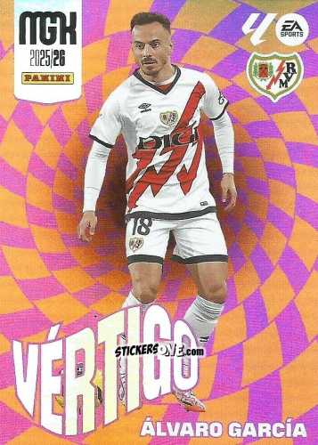 Cromo Álvaro Garcia - Laliga 2025-2026. Megacracks n. 379 - Panini