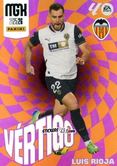 Sticker Luis Rioja - Laliga 2025-2026. Megacracks n. 385 - Panini