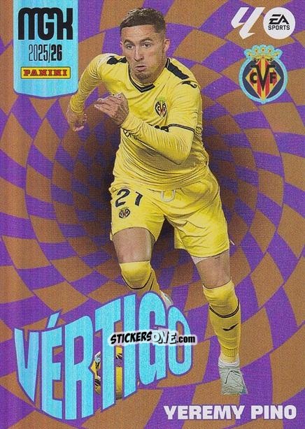 Sticker Yeremy Pino - Laliga 2025-2026. Megacracks n. 387 - Panini
