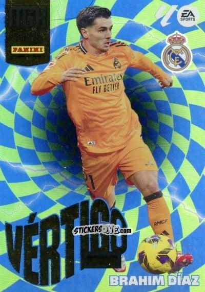 Figurina Brahim Díaz - Laliga 2025-2026. Megacracks n. P381 - Panini