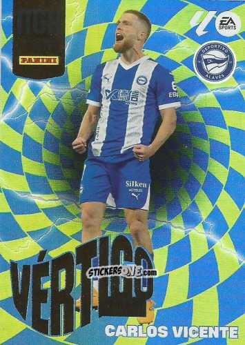Figurina Carlos Vicente - Laliga 2025-2026. Megacracks n. P382 - Panini