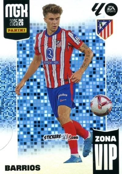 Figurina Barrios - Laliga 2025-2026. Megacracks n. 389 - Panini
