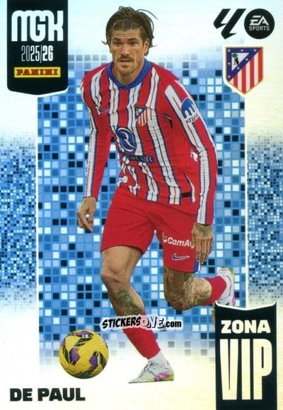 Sticker De Paul - Laliga 2025-2026. Megacracks n. 393 - Panini