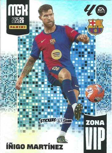 Figurina Íñigo Martínez - Laliga 2025-2026. Megacracks n. 396 - Panini