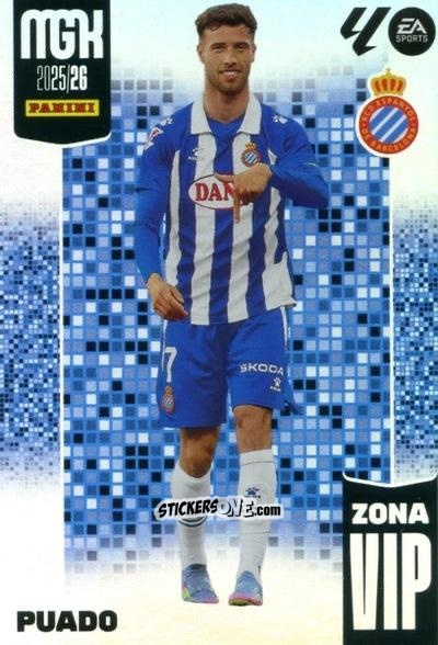 Figurina Puado - Laliga 2025-2026. Megacracks n. 403 - Panini
