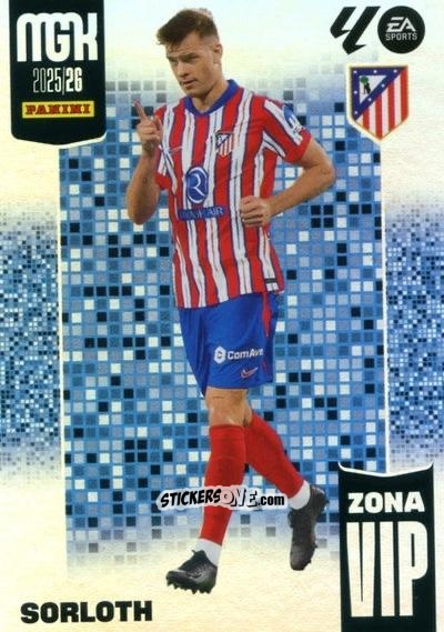 Cromo Sorloth - Laliga 2025-2026. Megacracks n. 404 - Panini