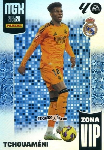 Figurina Tchouaméni - Laliga 2025-2026. Megacracks n. 405 - Panini