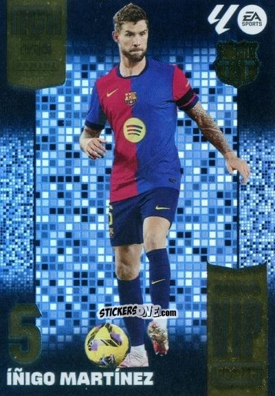 Figurina Íñigo Martínez - Laliga 2025-2026. Megacracks n. P396 - Panini