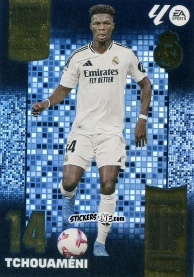 Figurina Tchouaméni - Laliga 2025-2026. Megacracks n. P405 - Panini