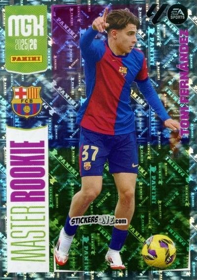 Sticker Toni Fernández - Laliga 2025-2026. Megacracks n. 422 - Panini