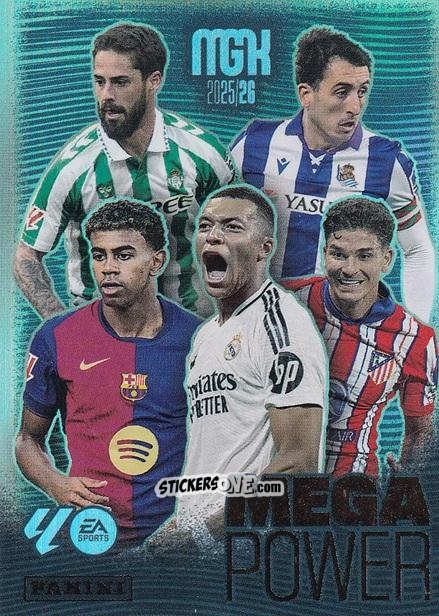 Cromo Isco / Lamine Yamal / Mbappé / Julián Álvarez / Oyarzabal - Laliga 2025-2026. Megacracks n. 441 - Panini