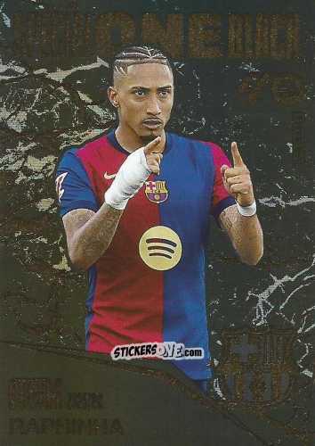 Cromo Raphinha - Laliga 2025-2026. Megacracks n. SB5 - Panini