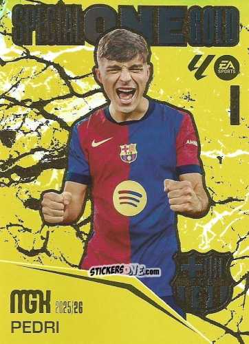 Cromo Pedri - Laliga 2025-2026. Megacracks n. SG2 - Panini