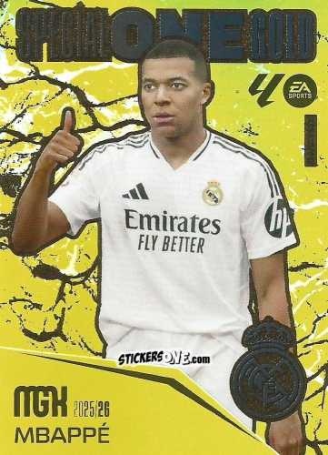 Figurina Mbappé - Laliga 2025-2026. Megacracks n. SG3 - Panini