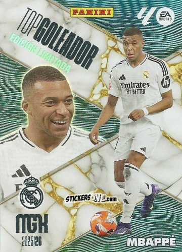 Figurina Mbappé - Laliga 2025-2026. Megacracks n. LE3 - Panini