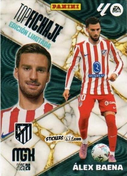 Figurina Alex Baena - Laliga 2025-2026. Megacracks n. LE6 - Panini