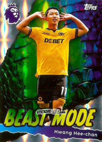Figurina Hwang Hee-chan - Premier League 2026 Trading Cards
 n. 438 - Topps