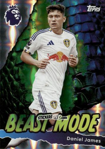 Sticker Daniel James - Premier League 2026 Trading Cards
 n. 440 - Topps