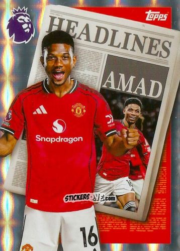 Figurina Amad - Premier League 2026 Trading Cards
 n. 448 - Topps