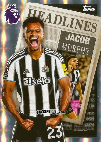 Cromo Jacob Murphy - Premier League 2026 Trading Cards
 n. 449 - Topps