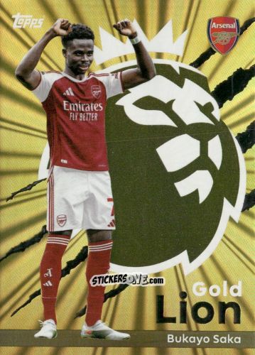 Sticker Bukayo Saka - Premier League 2026 Trading Cards
 n. GL1 - Topps