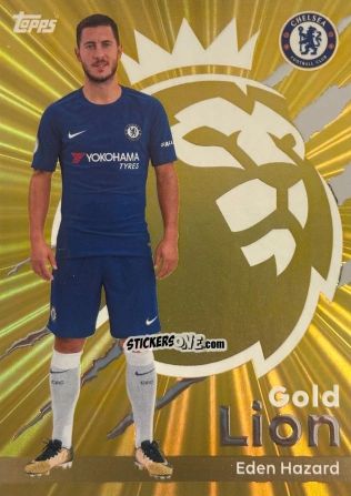 Figurina Eden Hazard - Premier League 2026 Trading Cards
 n. GL7 - Topps