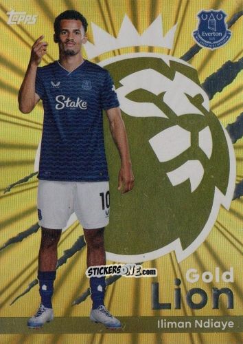 Sticker Iliman Ndiaye - Premier League 2026 Trading Cards
 n. GL9 - Topps