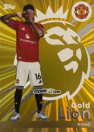 Figurina Amad - Premier League 2026 Trading Cards
 n. GL10 - Topps