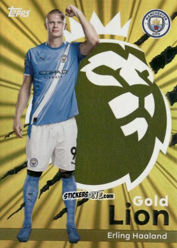 Cromo Erling Haaland - Premier League 2026 Trading Cards
 n. GL12 - Topps