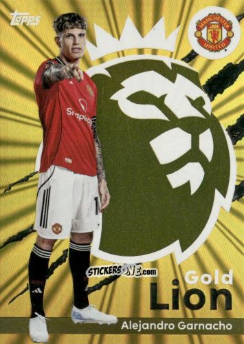 Figurina Alejandro Garnacho - Premier League 2026 Trading Cards
 n. GL13 - Topps