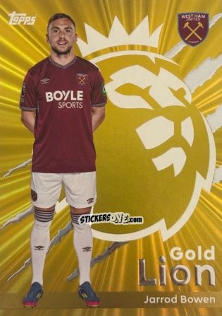 Figurina Jarrod Bowen - Premier League 2026 Trading Cards
 n. GL17 - Topps