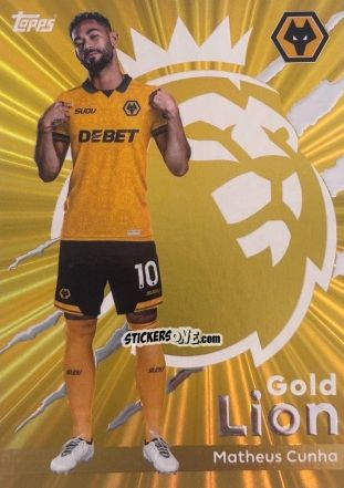 Figurina Matheus Cunha - Premier League 2026 Trading Cards
 n. GL18 - Topps