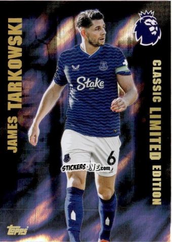 Cromo James Tarkowski - Premier League 2026 Trading Cards
 n. LE8 - Topps