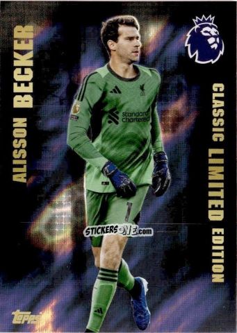 Sticker Alisson Becker - Premier League 2026 Trading Cards
 n. LE11 - Topps