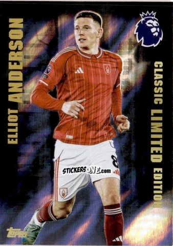 Cromo Elliot Anderson - Premier League 2026 Trading Cards
 n. LE15 - Topps