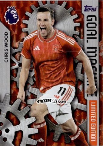 Cromo Chris Wood - Premier League 2026 Trading Cards
 n. GM3 - Topps