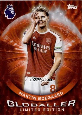 Sticker Martin Ødegaard - Premier League 2026 Trading Cards
 n. WC1 - Topps