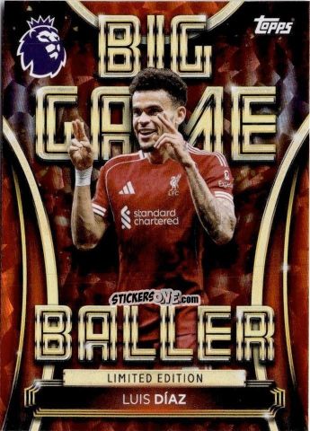 Cromo Luis Díaz - Premier League 2026 Trading Cards
 n. BGB2 - Topps