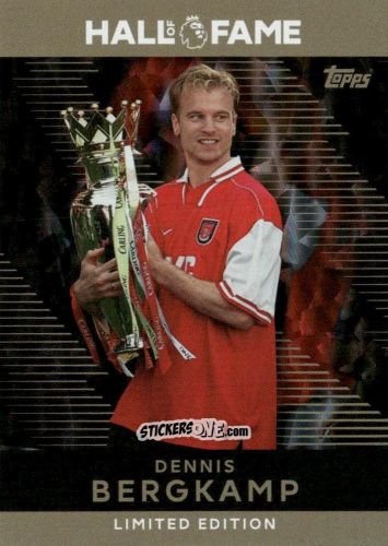 Cromo Dennis Bergkamp - Premier League 2026 Trading Cards
 n. HOF4 - Topps