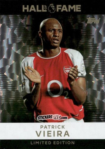 Cromo Patrick Vieira - Premier League 2026 Trading Cards
 n. HOF7 - Topps