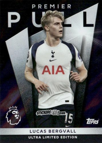 Figurina Lucas Bergvall - Premier League 2026 Trading Cards
 n. PP17 - Topps