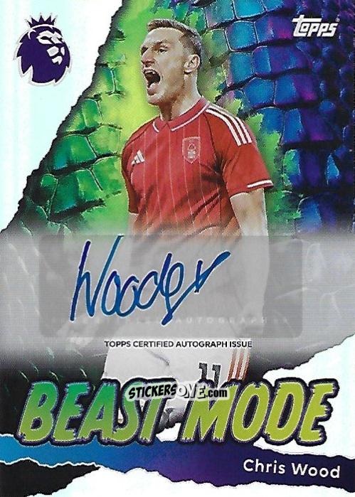 Cromo Chris Wood - Premier League 2026 Trading Cards
 n. BMA13 - Topps