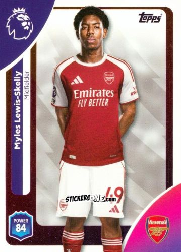Cromo Myles Lewis-Skelly - Premier League 2026 Trading Cards
 n. 9 - Topps
