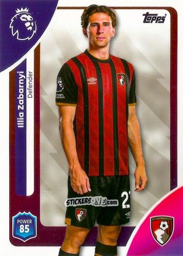 Cromo Illia Zabarnyi - Premier League 2026 Trading Cards
 n. 39 - Topps