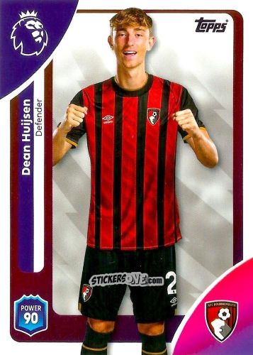 Cromo Dean Huijsen - Premier League 2026 Trading Cards
 n. 40 - Topps